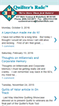 Mobile Screenshot of blog.quiltersrule.com